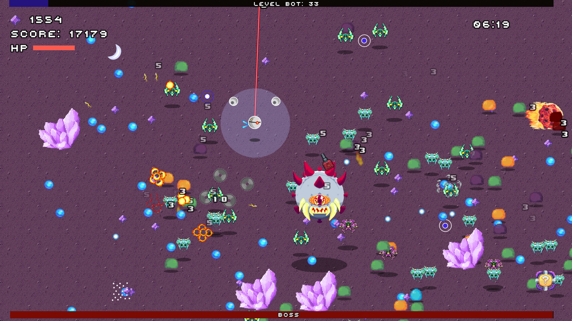 ATOMIC BOT: SURVIVOR ON PLANETS official in-game screenshot 1
