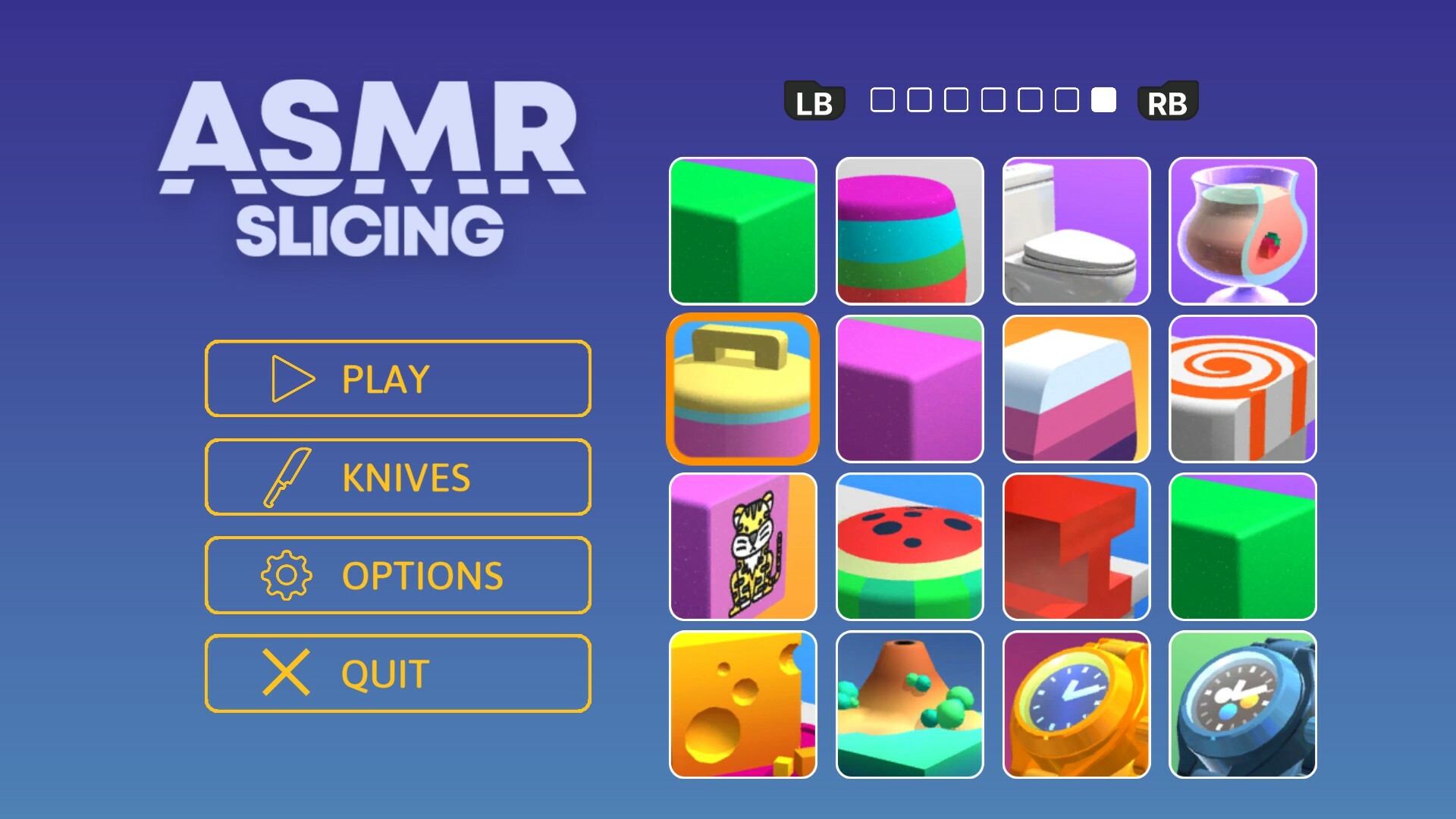 ASMR Slicing: Joyful Cutting official in-game screenshot 1