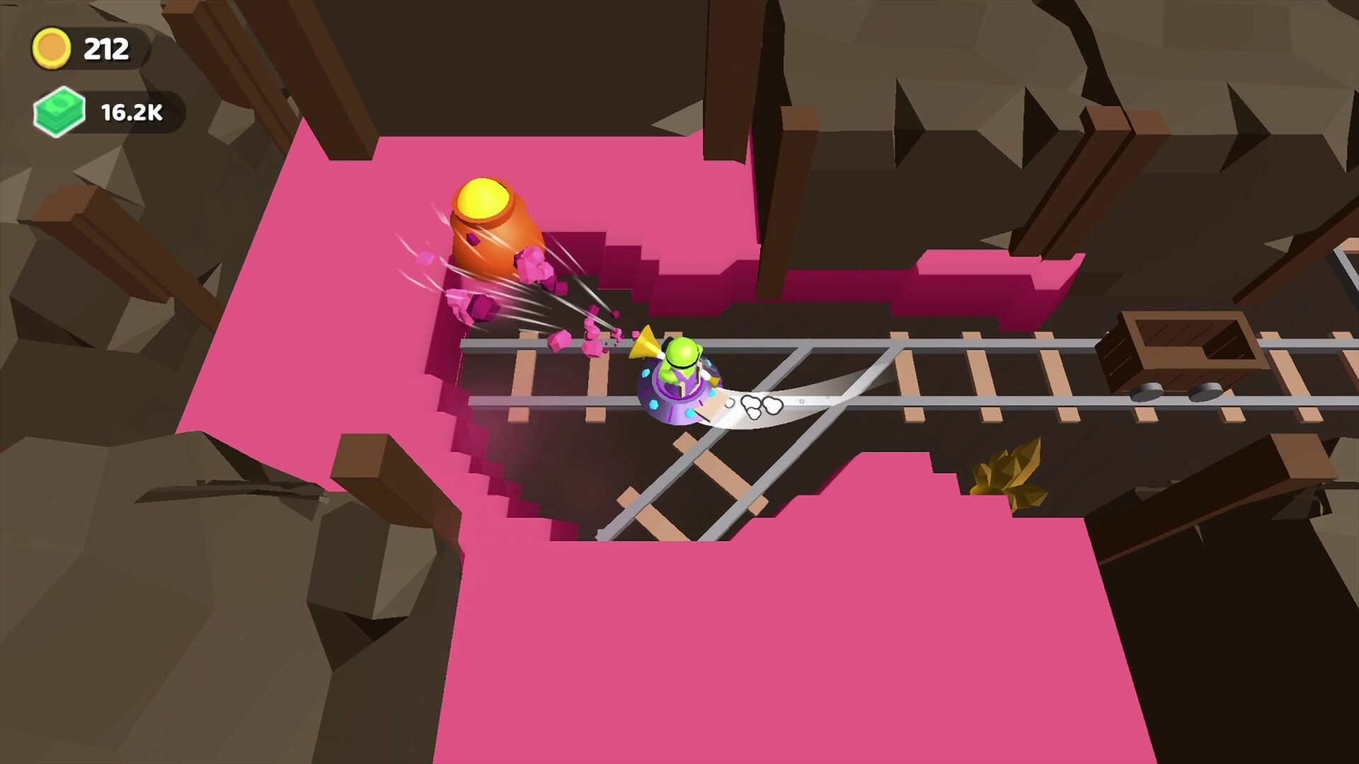 Astro Miner: Caves DLC official in-game screenshot 1