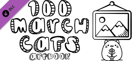 100 March Cats - Artbook cover artwork