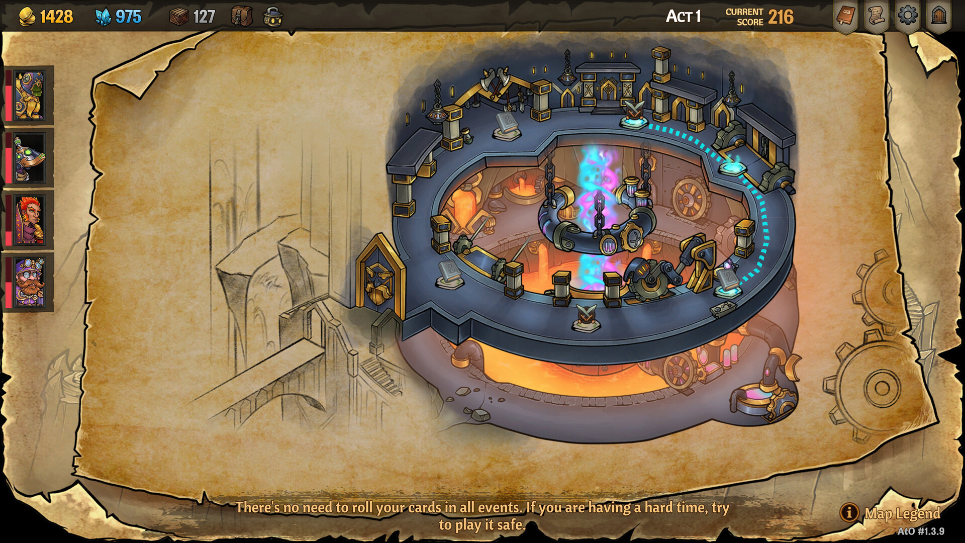 Across the Obelisk: The Obsidian Uprising official in-game screenshot 1