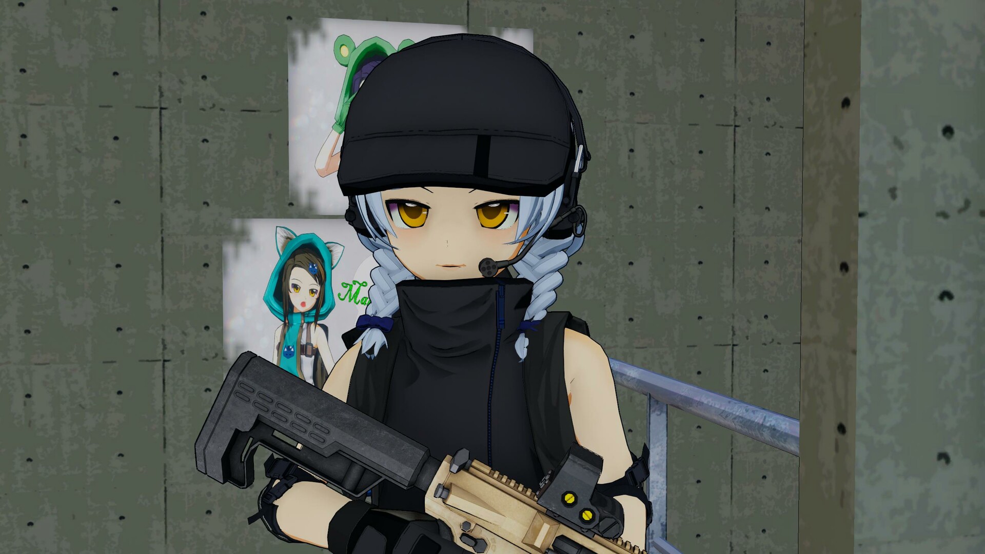 Banzai Escape 2 Subterranean - Short Braids official in-game screenshot 1