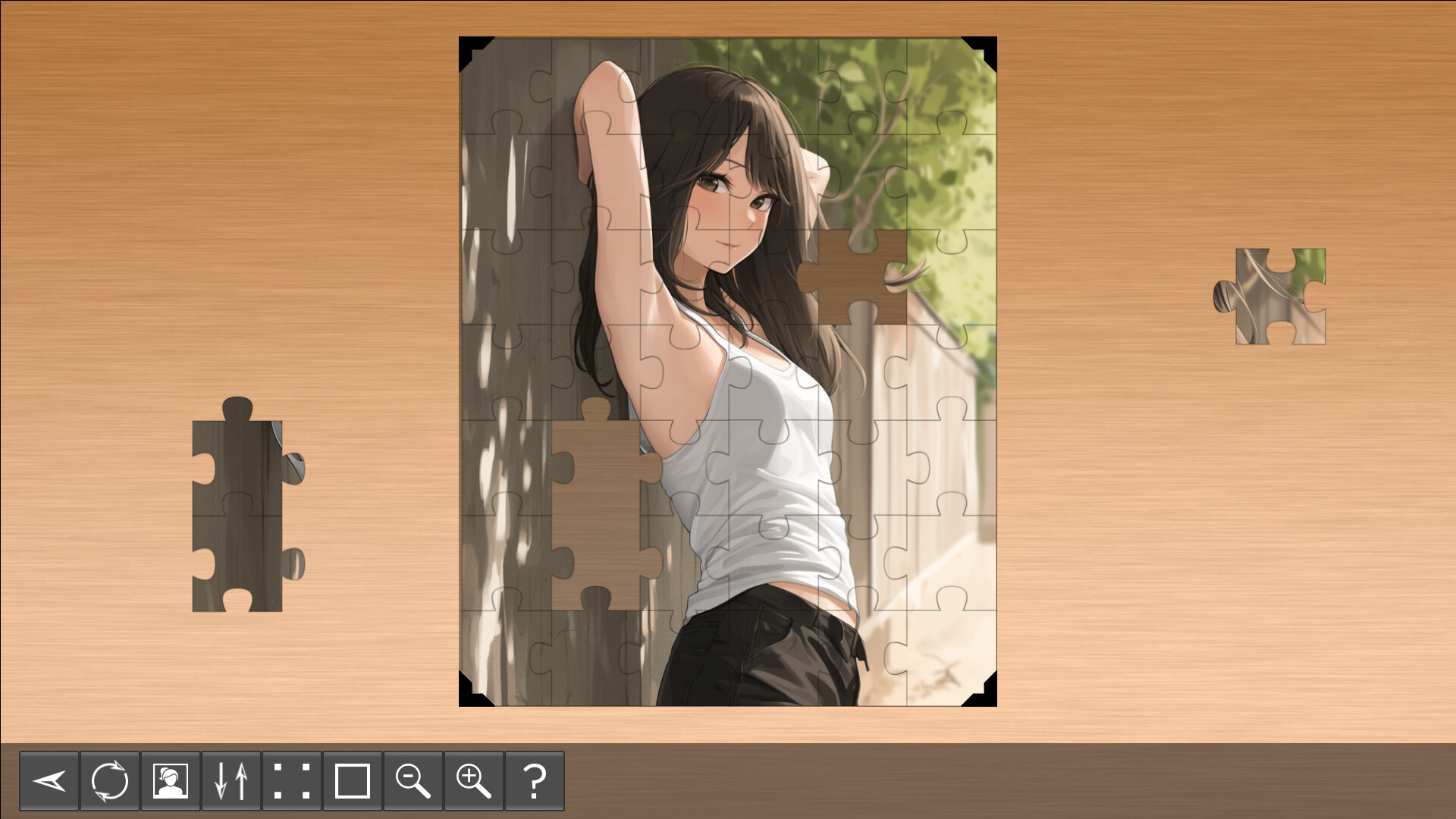 Anime Girl Puzzles - Kohana official in-game screenshot 1