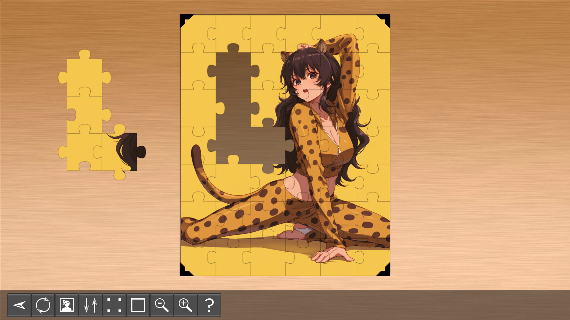 Anime Girl Puzzles - Mei official in-game screenshot 1