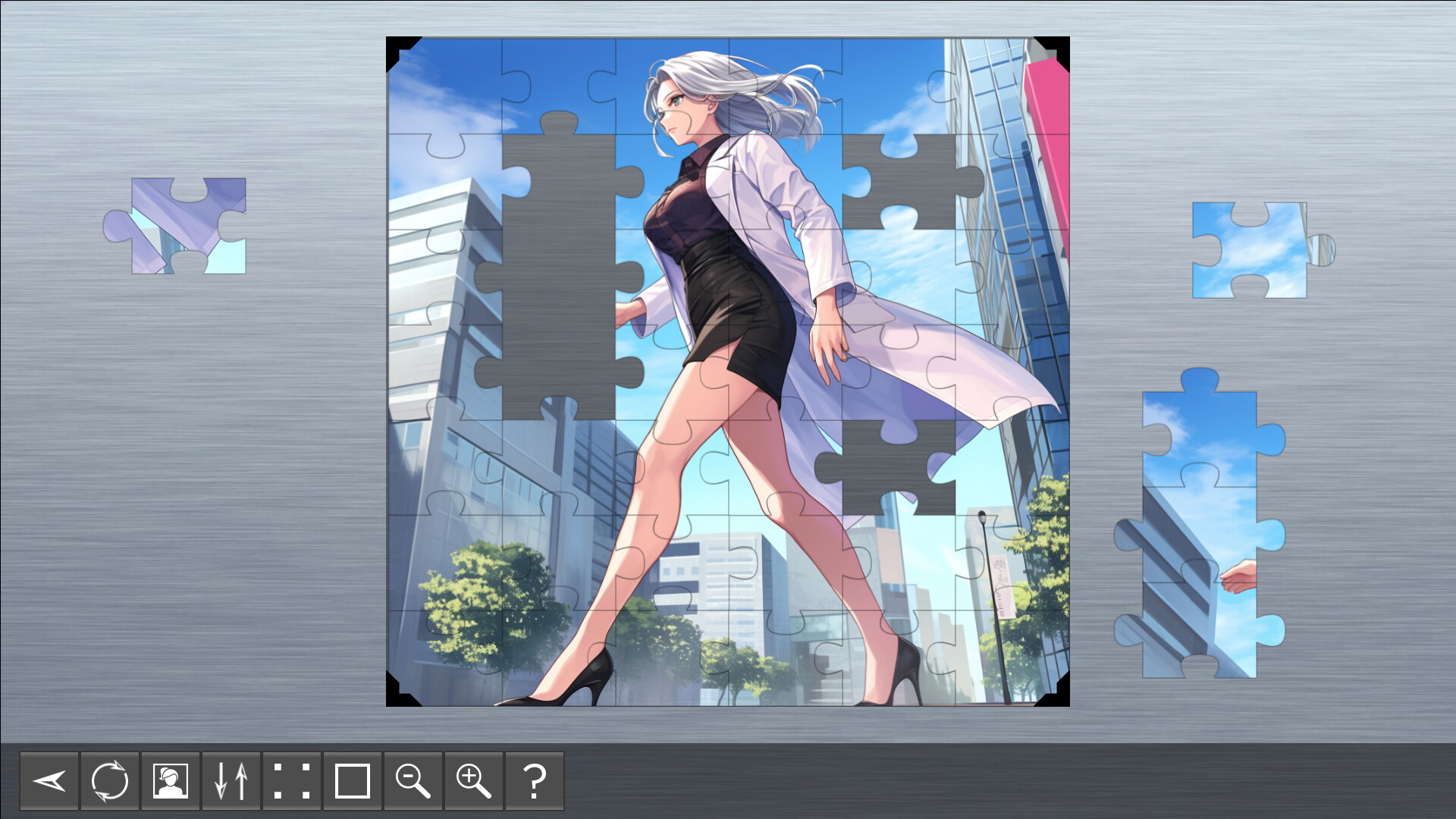 Anime Girl Puzzles - Rin official in-game screenshot 1