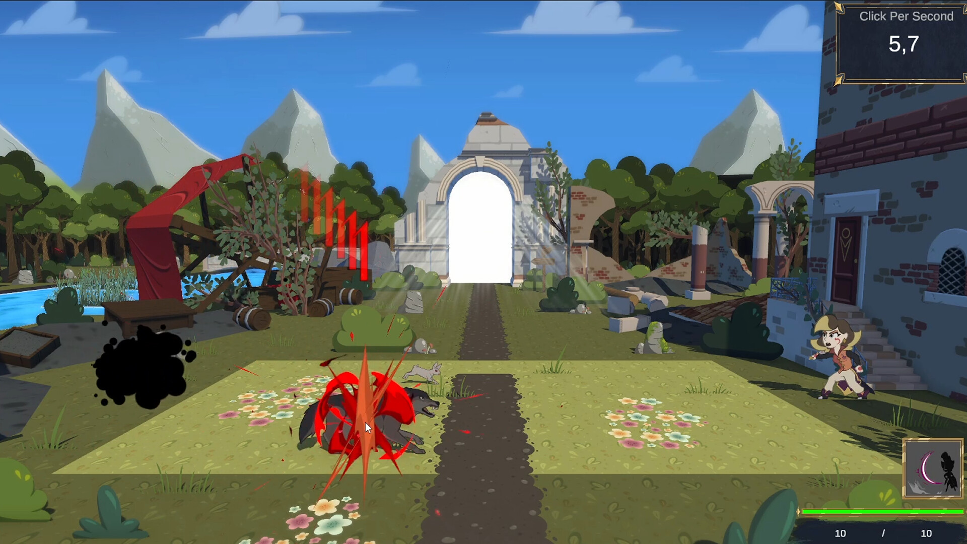 Anna clicker : Shadow of the Pantheon official in-game screenshot 1