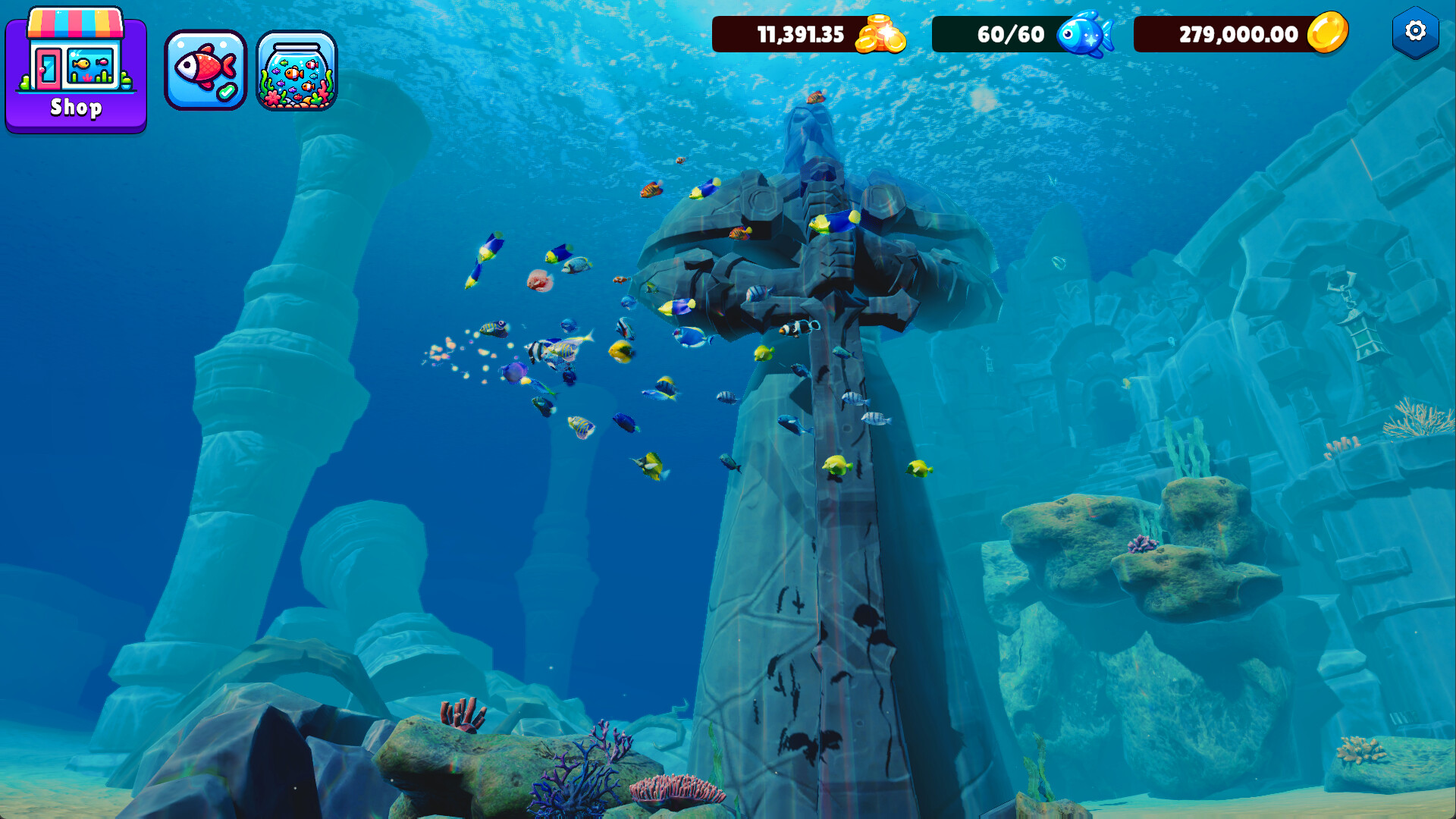 AquaFantasia official in-game screenshot 1