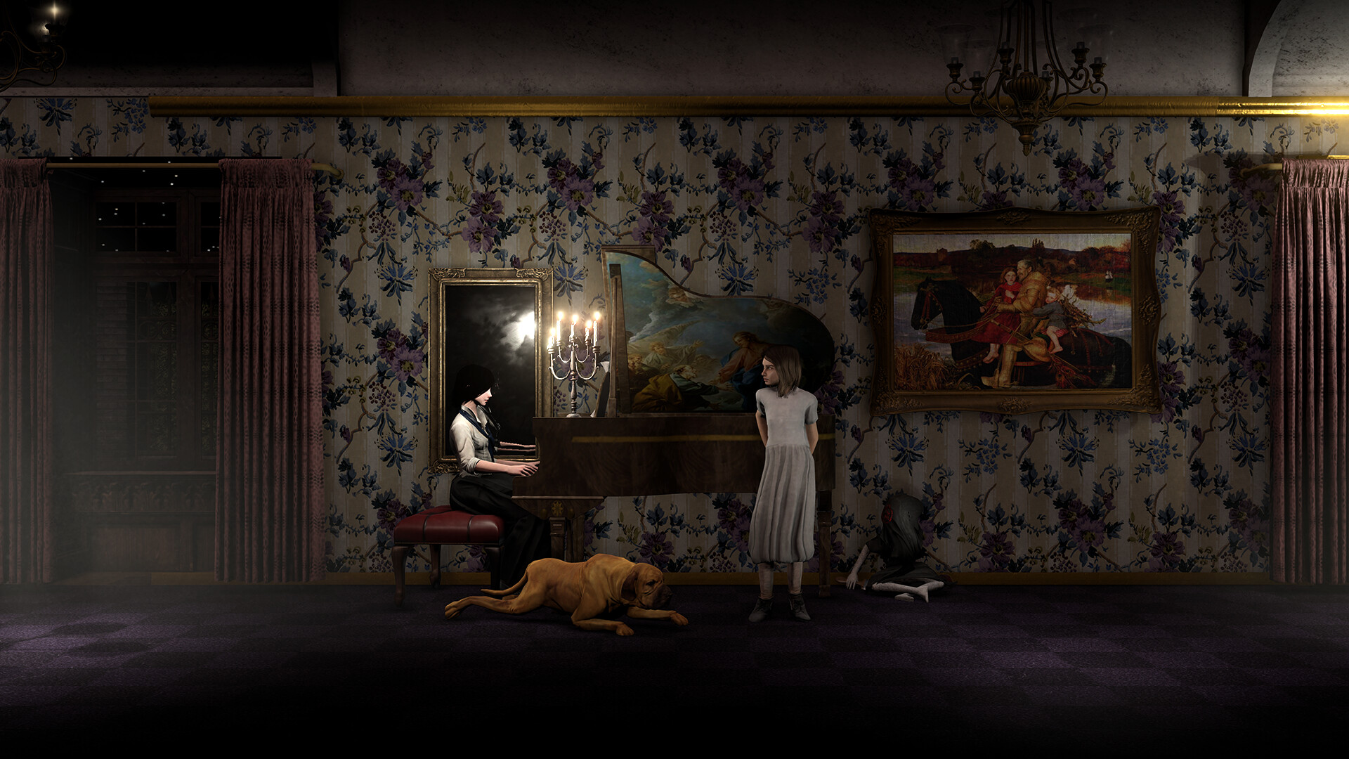 Withering Rooms Soundtrack official in-game screenshot 1