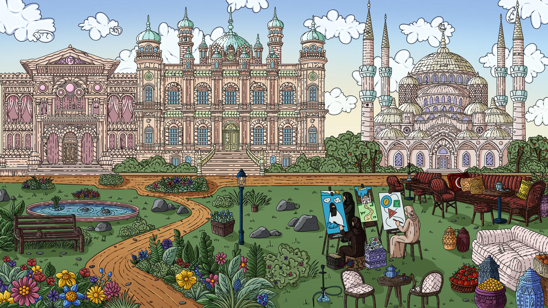 100 Istanbul Cats - Artbook official in-game screenshot 1