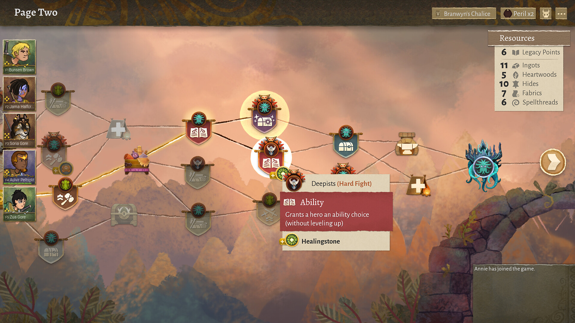Wildermyth - Omenroad official in-game screenshot 1