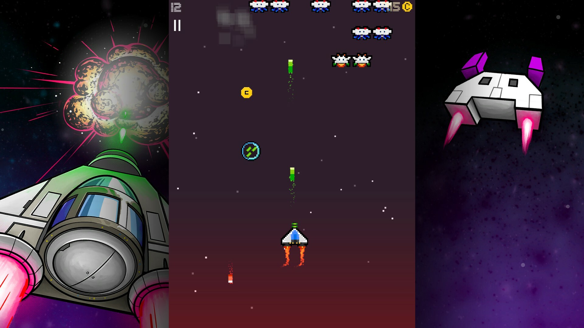 Astro Attack official in-game screenshot 1