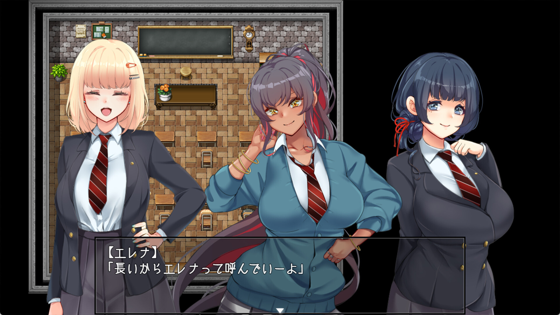 Amelie falls over and over again ~ An endless week in Magic University official in-game screenshot 1