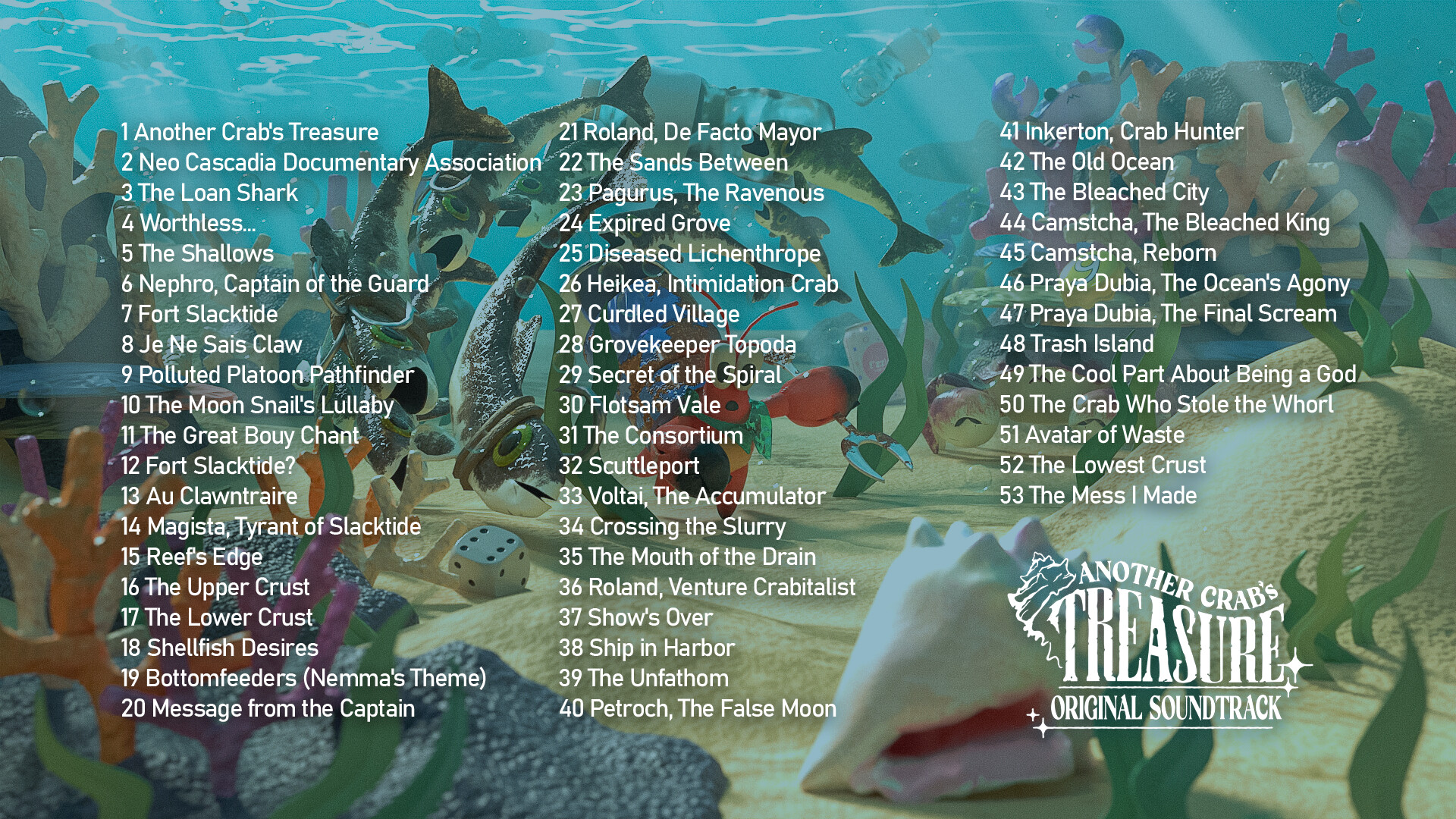 Another Crab's Treasure Soundtrack official in-game screenshot 1