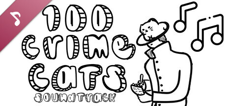100 Crime Cats Soundtrack artwork