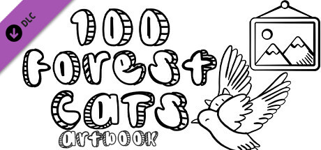 100 Forest Cats - Artbook cover artwork