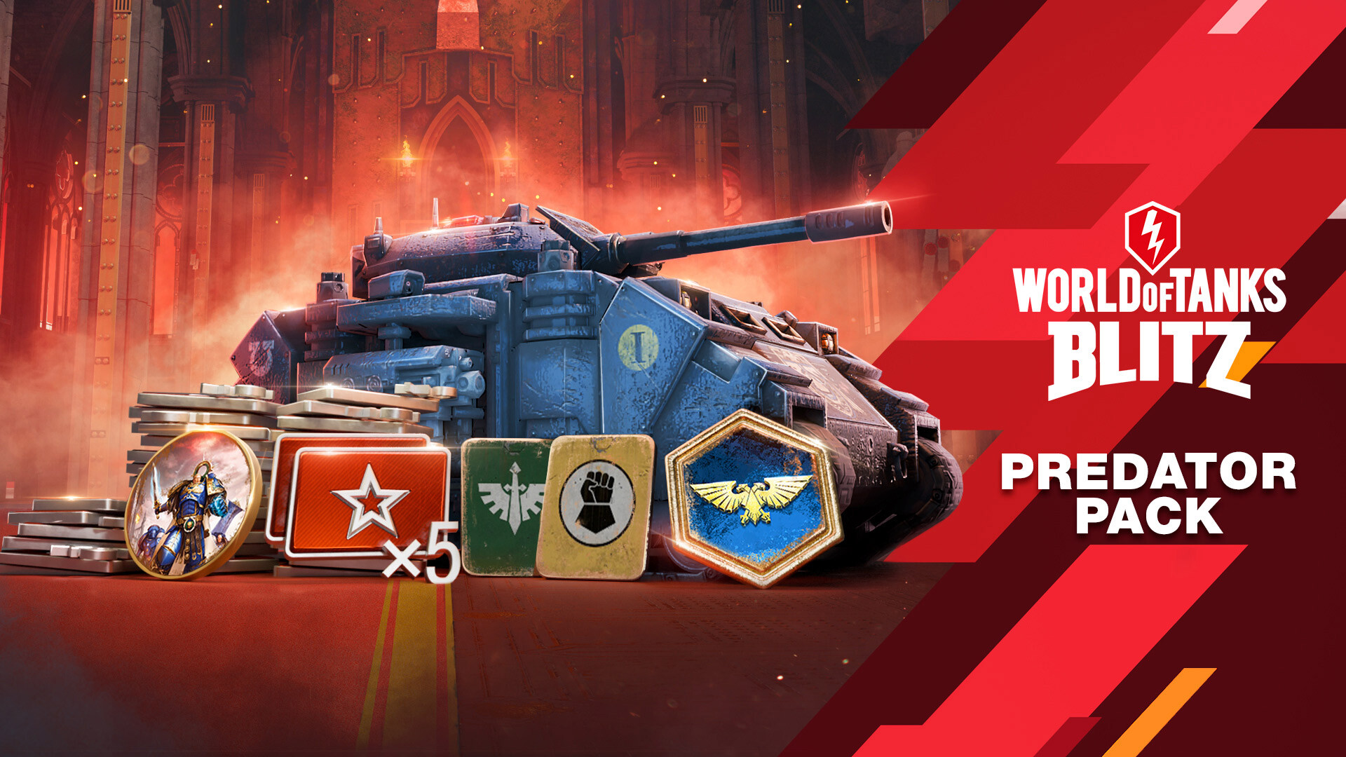 World of Tanks Blitz - Predator Pack official in-game screenshot 1