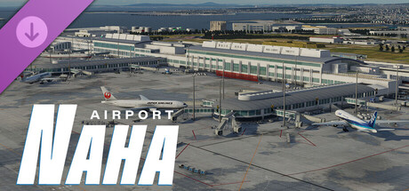 X-Plane 12 Add-on: DarkBlue Scenery - Naha Airport cover artwork