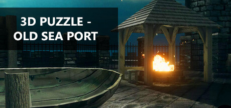 3D PUZZLE - Old Sea Port cover artwork