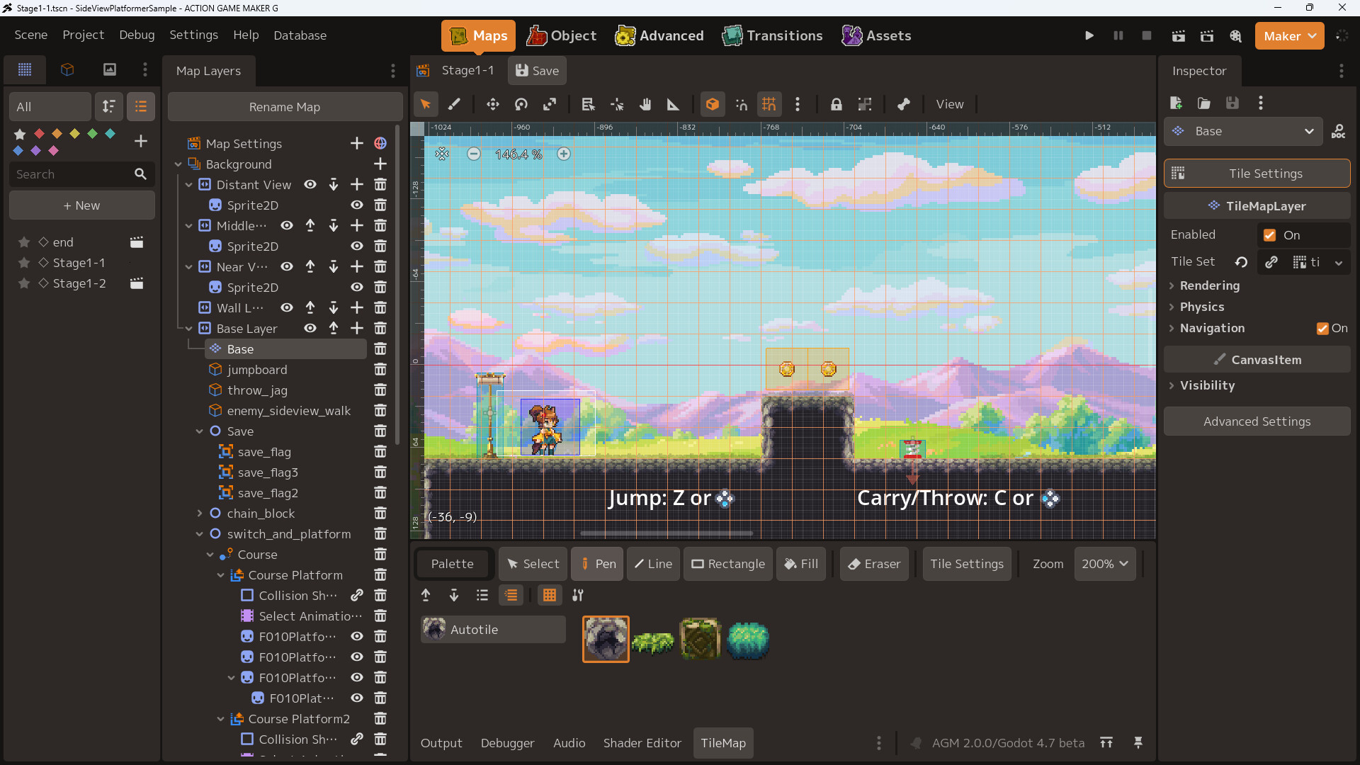 ACTION GAME MAKER official in-game screenshot 1