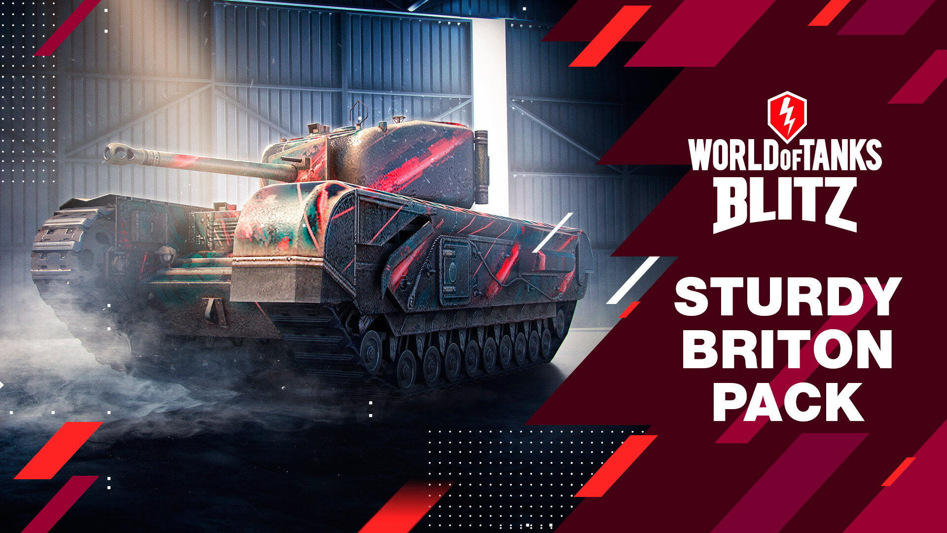 World of Tanks Blitz - Sturdy Briton Pack official in-game screenshot 1