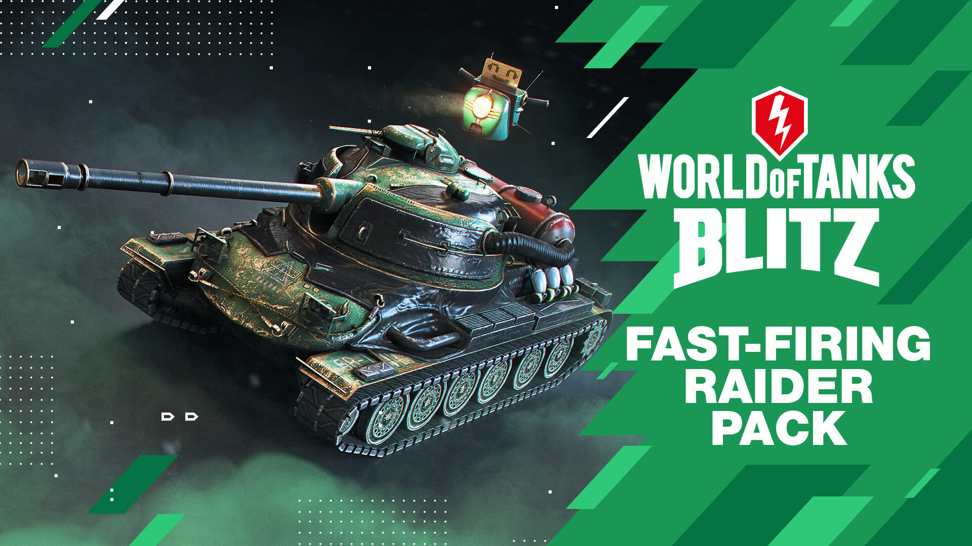 World of Tanks Blitz - Fast-firing Raider Pack official in-game screenshot 1