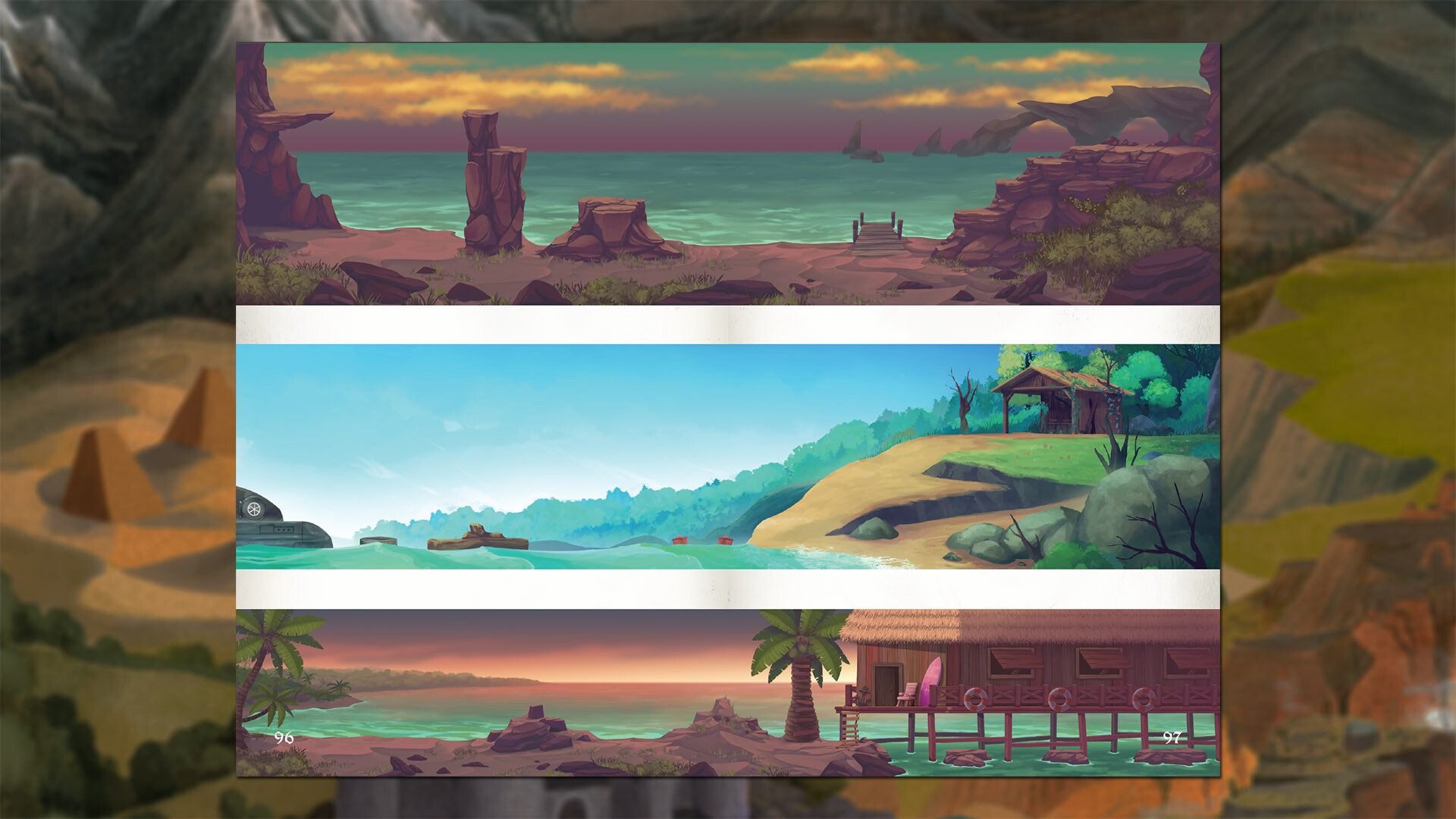 Arzette: The Jewel of Faramore Visual Compendium official in-game screenshot 1