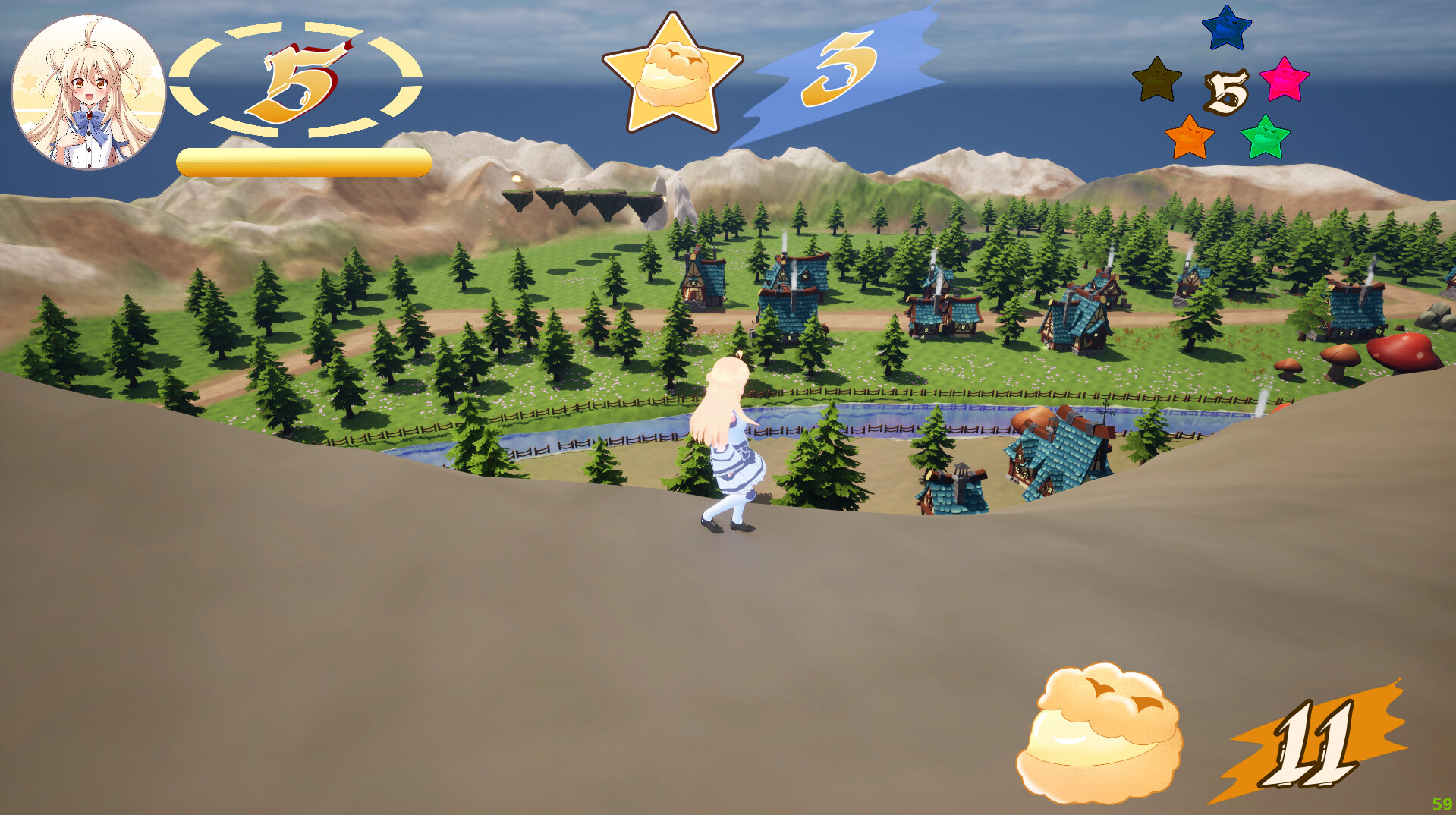 シュークリームコレクト official in-game screenshot 1