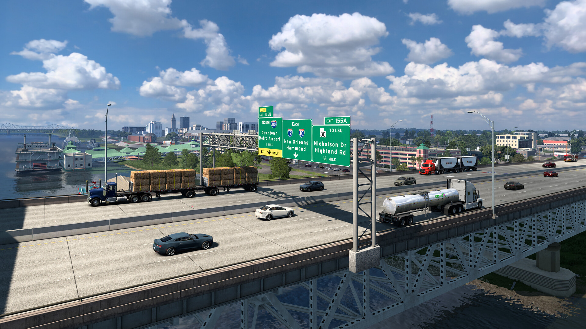 American Truck Simulator - Louisiana official in-game screenshot 1