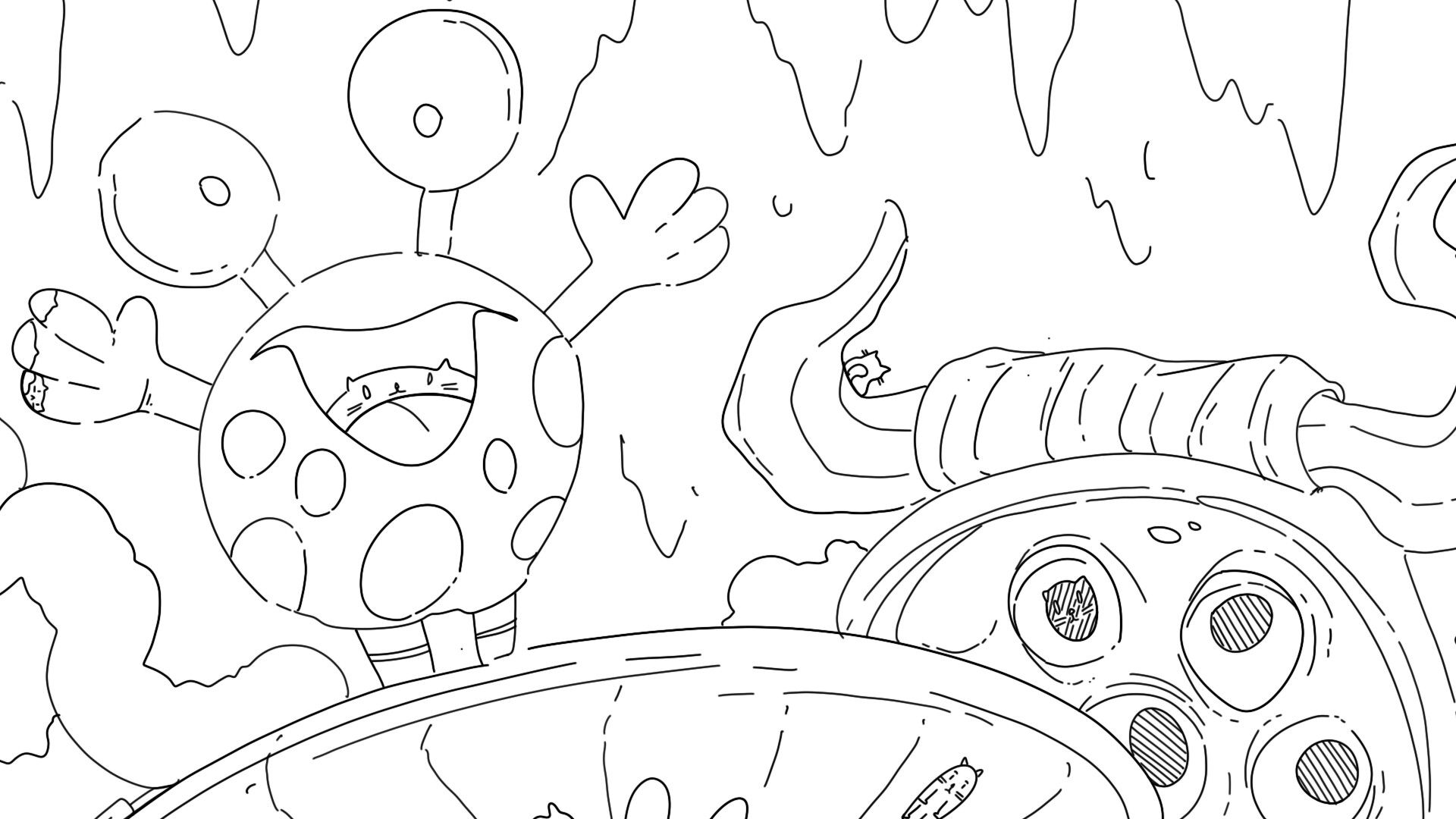 100 Aliens Cats - Extra Content official in-game screenshot 1