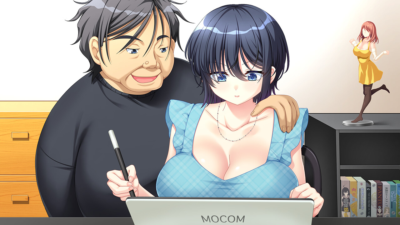 エロゲ会社の禁断のセクハラ事情~狙われた新人イラストレーター~ official in-game screenshot 1