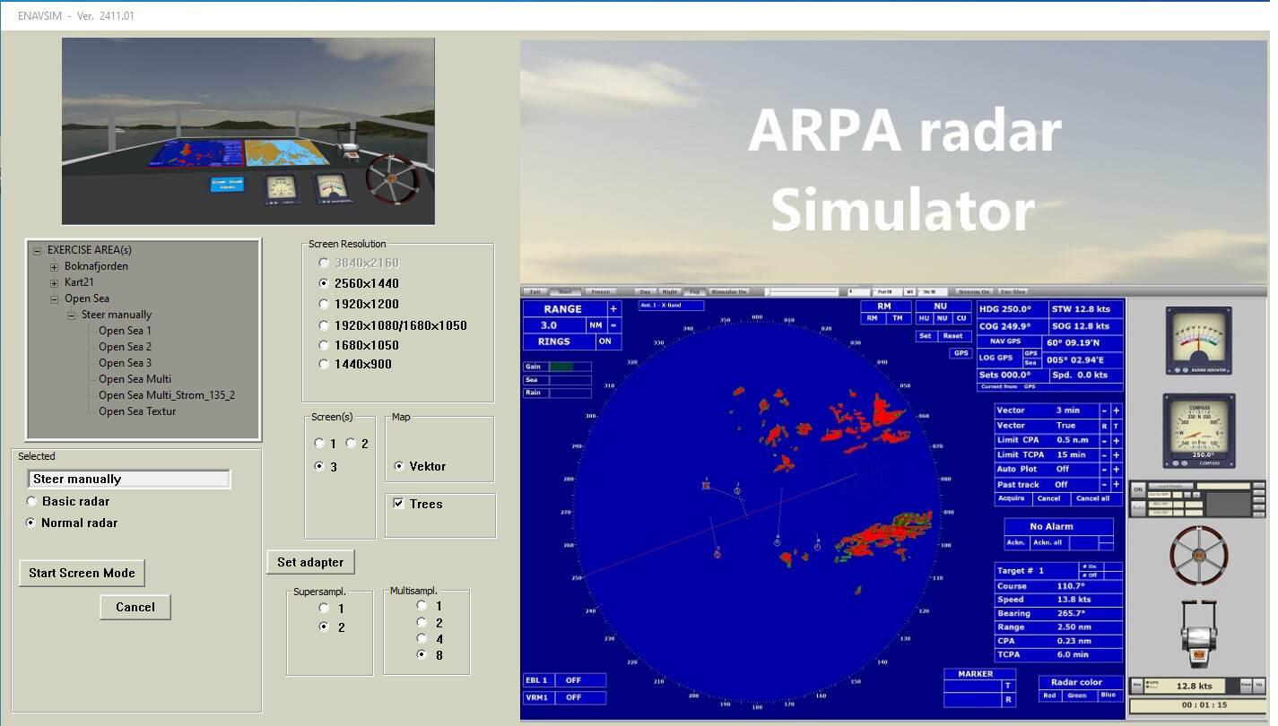 Arpa Radar Simulator official in-game screenshot 1