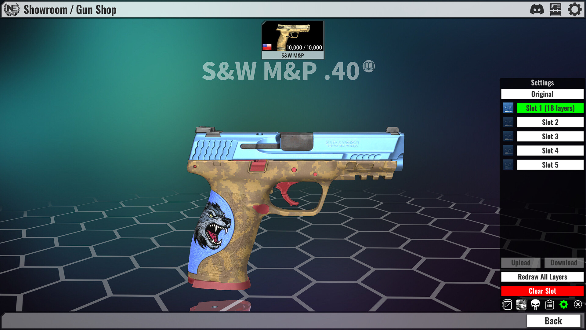 World of Shooting: Skin Creator official in-game screenshot 1