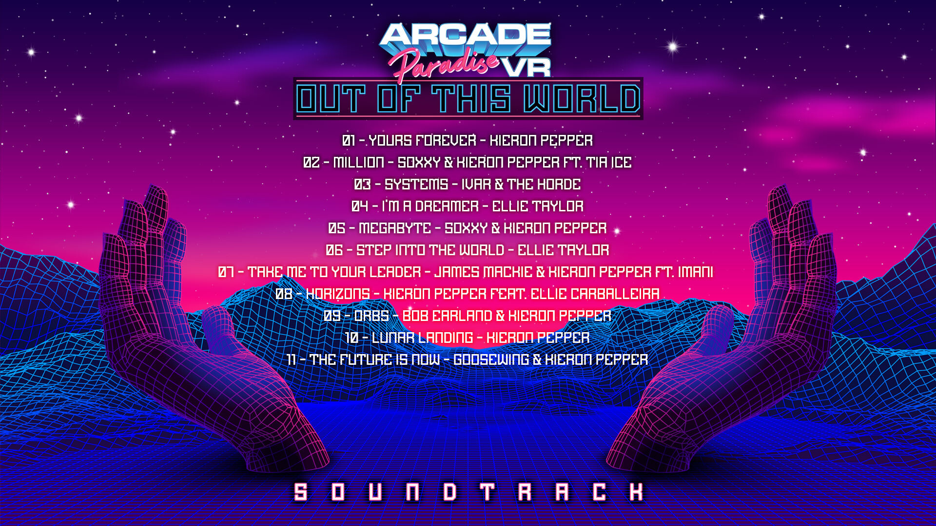 Arcade Paradise VR - Out of this World Soundtrack official in-game screenshot 1