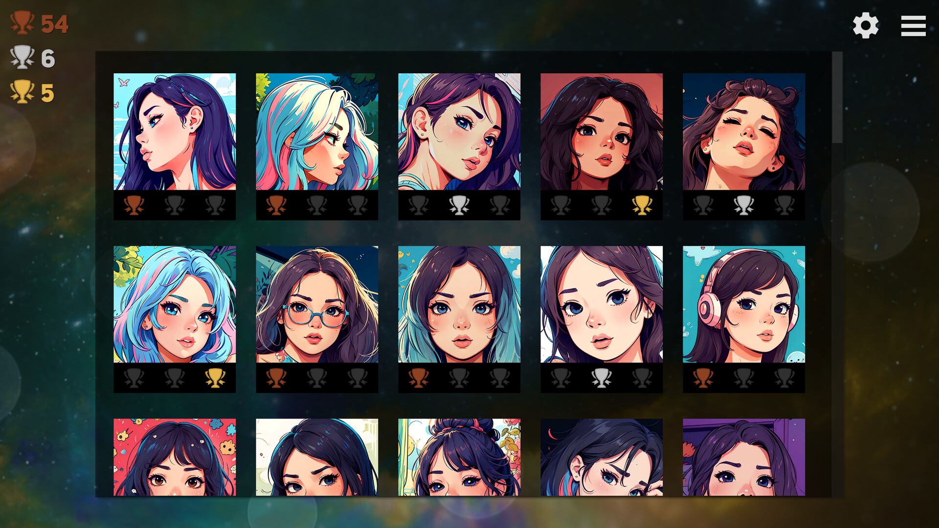 Art-Therapy: Portraits - Illustration Pack official in-game screenshot 1