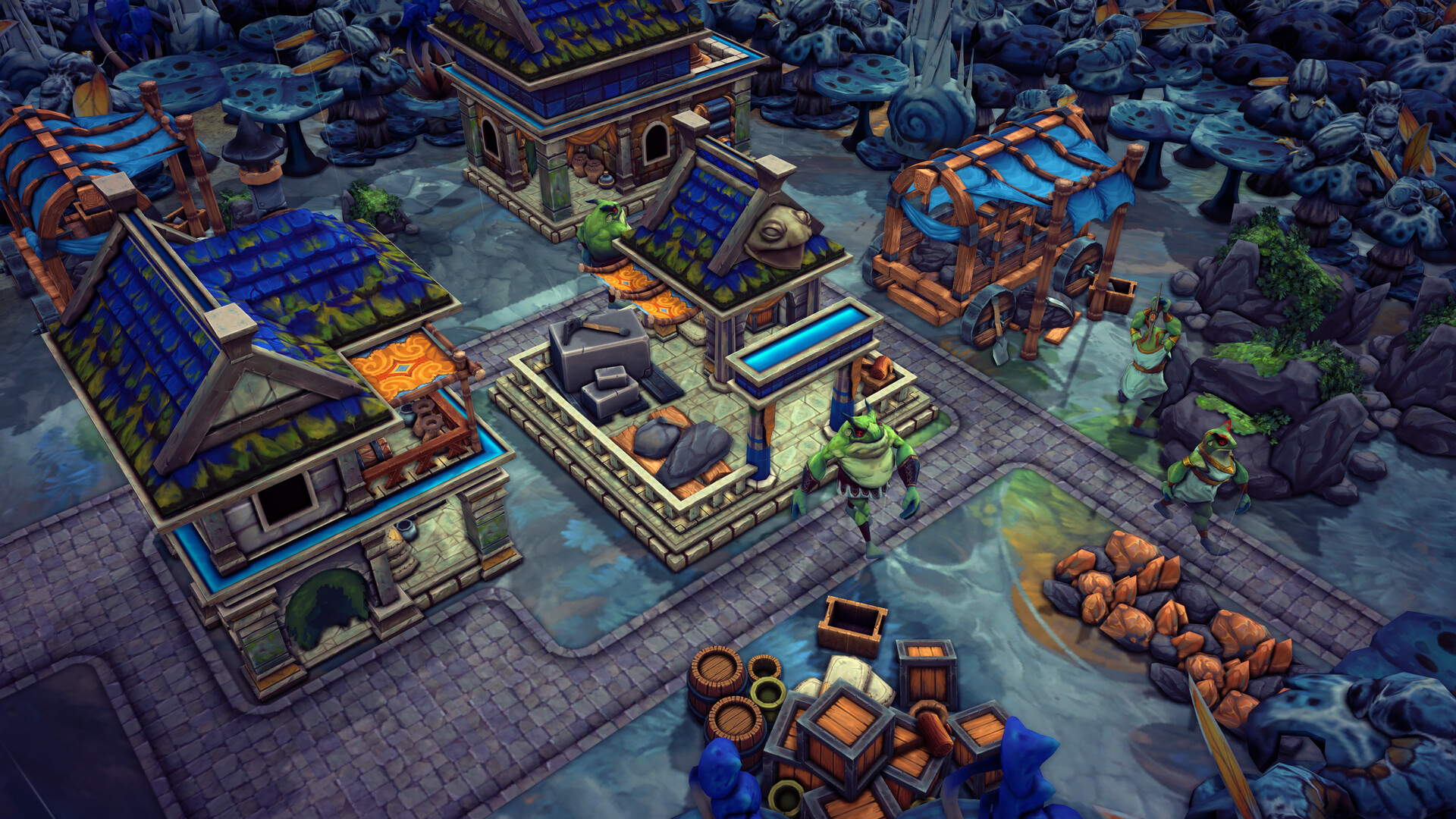Against the Storm - Keepers of the Stone official in-game screenshot 1