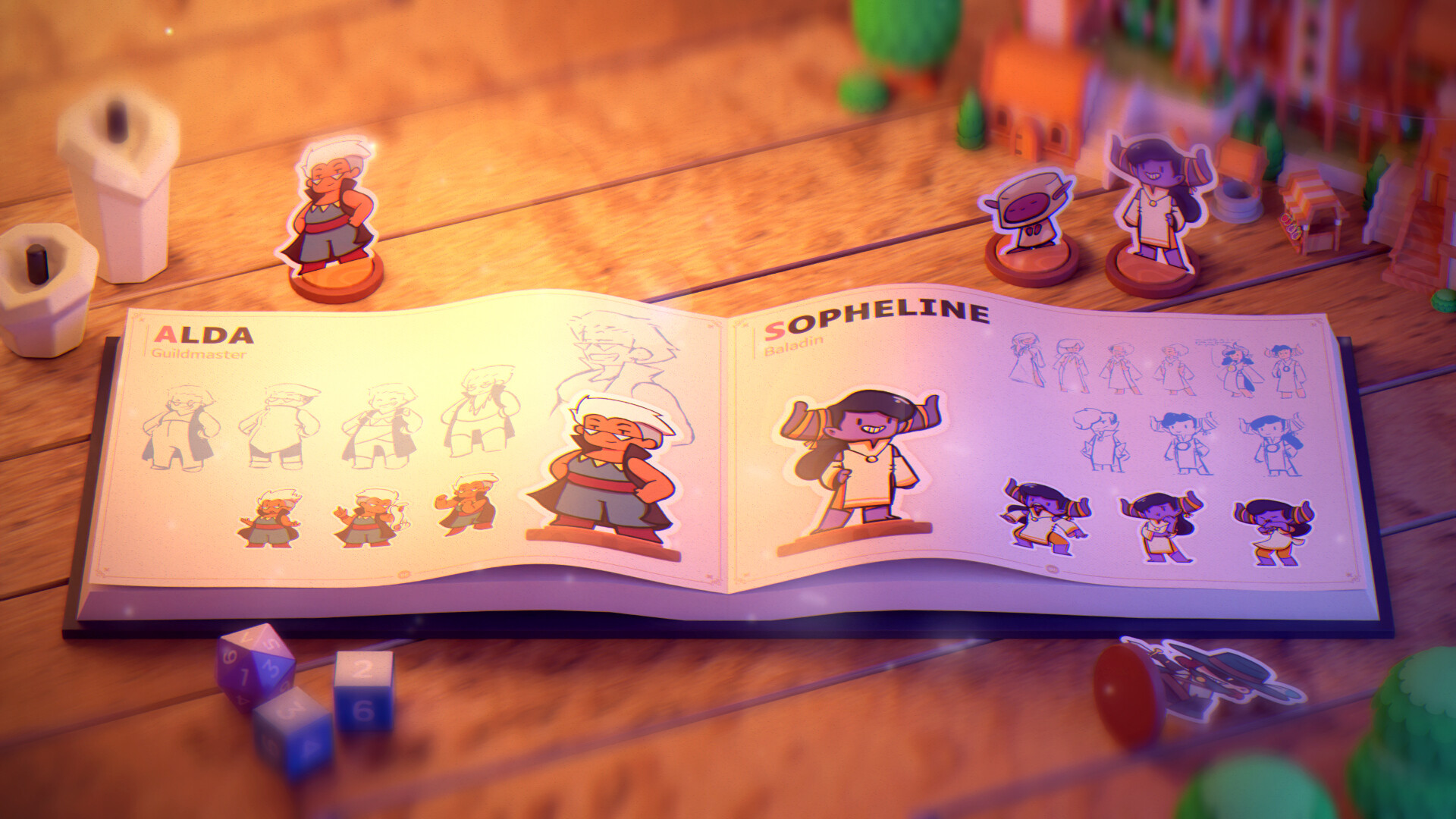Baladins Artbook official in-game screenshot 1
