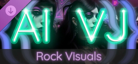 AI-VJ - Rock Visuals cover artwork