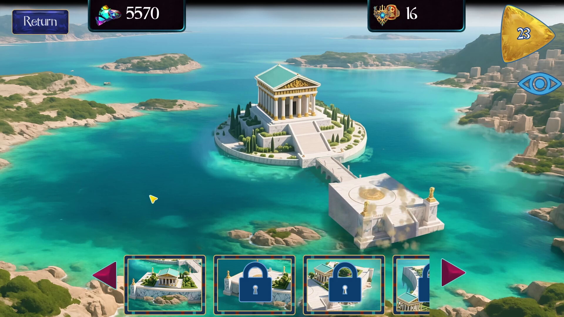 Ancient Wonders Atlantis official in-game screenshot 1