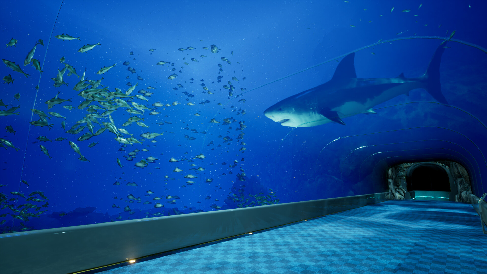 8月32日の水族館 official in-game screenshot 1