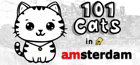 101 Cats Hidden in Amsterdam cover artwork