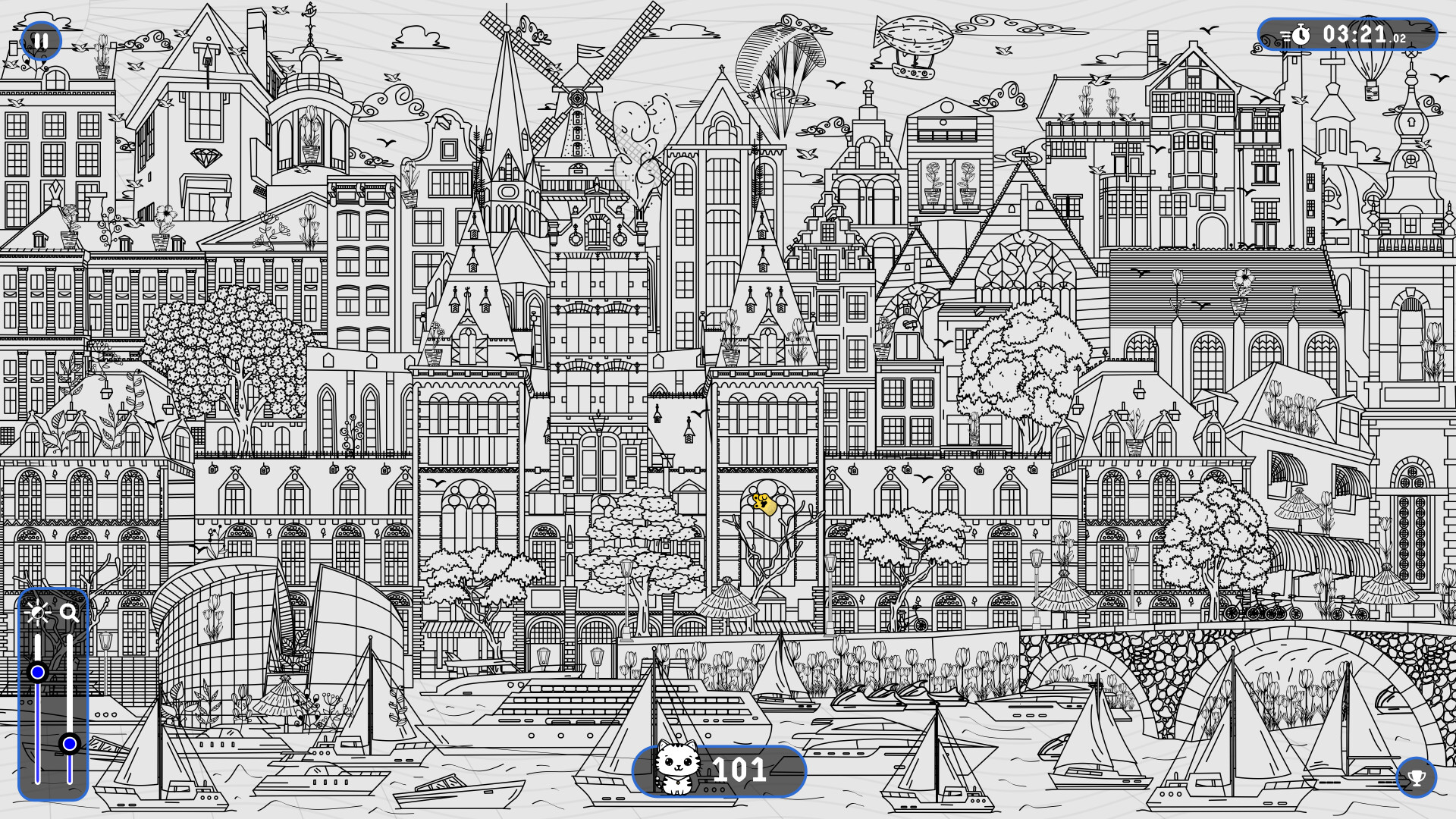 101 Cats Hidden in Amsterdam official in-game screenshot 1