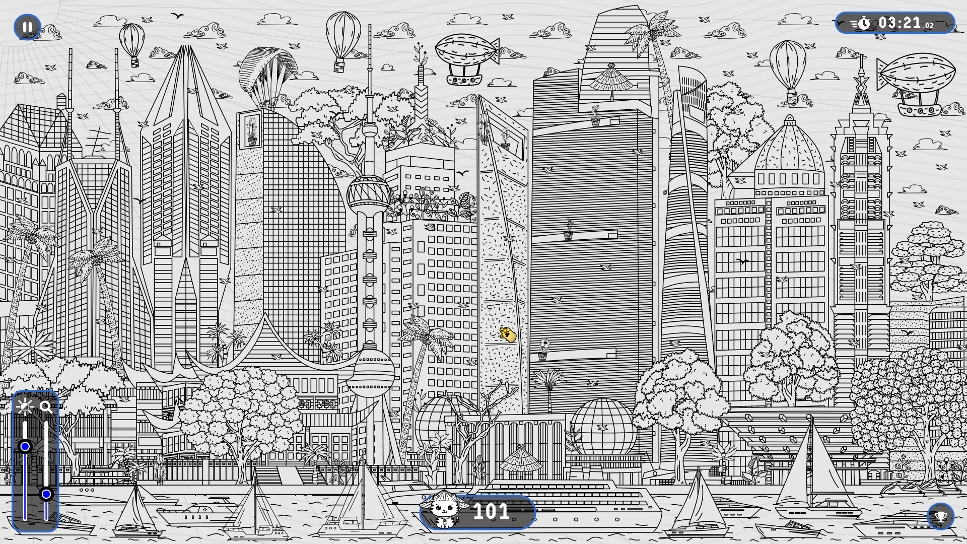 101 Cats Hidden in Shanghai official in-game screenshot 1