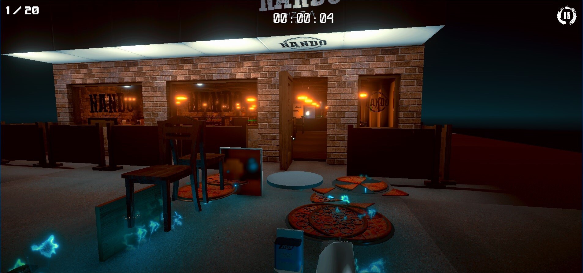 3D PUZZLE - Pizza Shop 1 official in-game screenshot 1