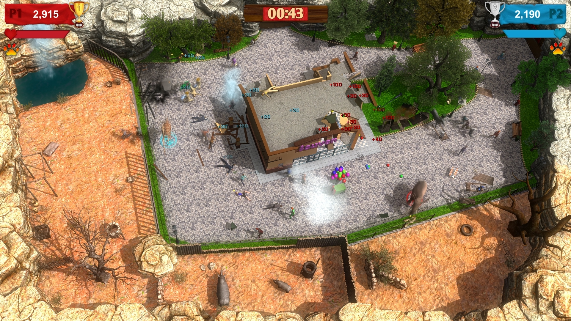 Zoo Rampage official in-game screenshot 1