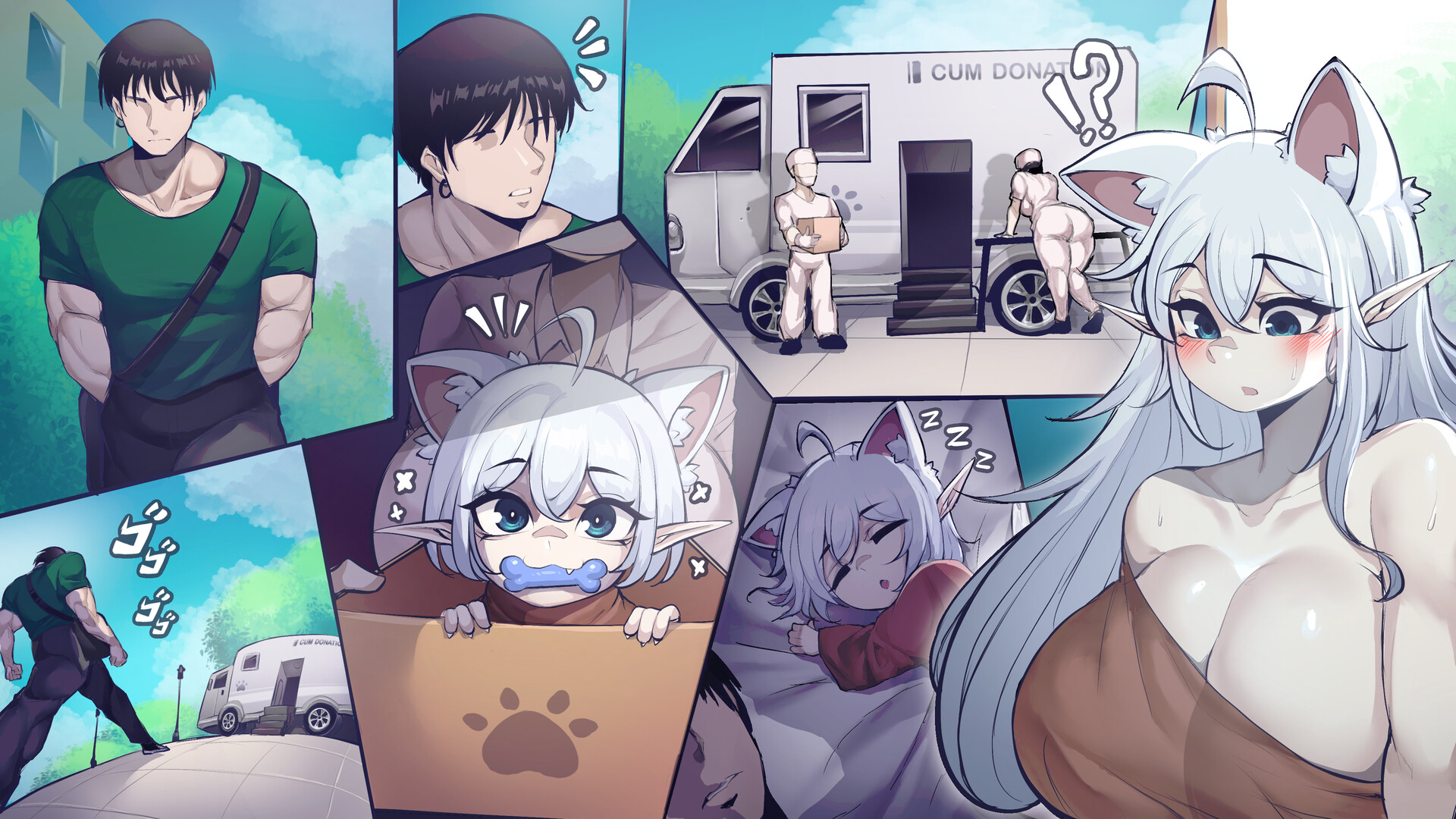 Wolfgirl RoomMate official in-game screenshot 1