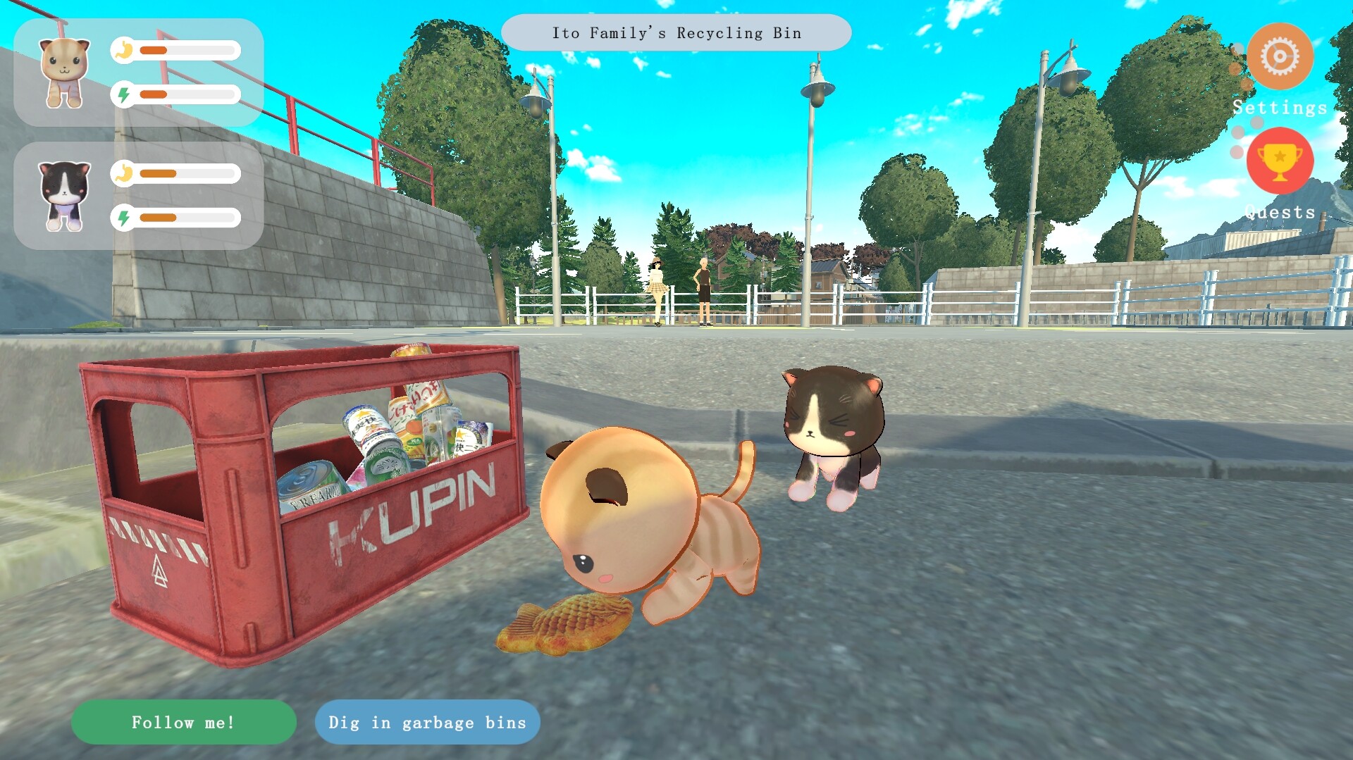 喵与时光的街角 official in-game screenshot 1
