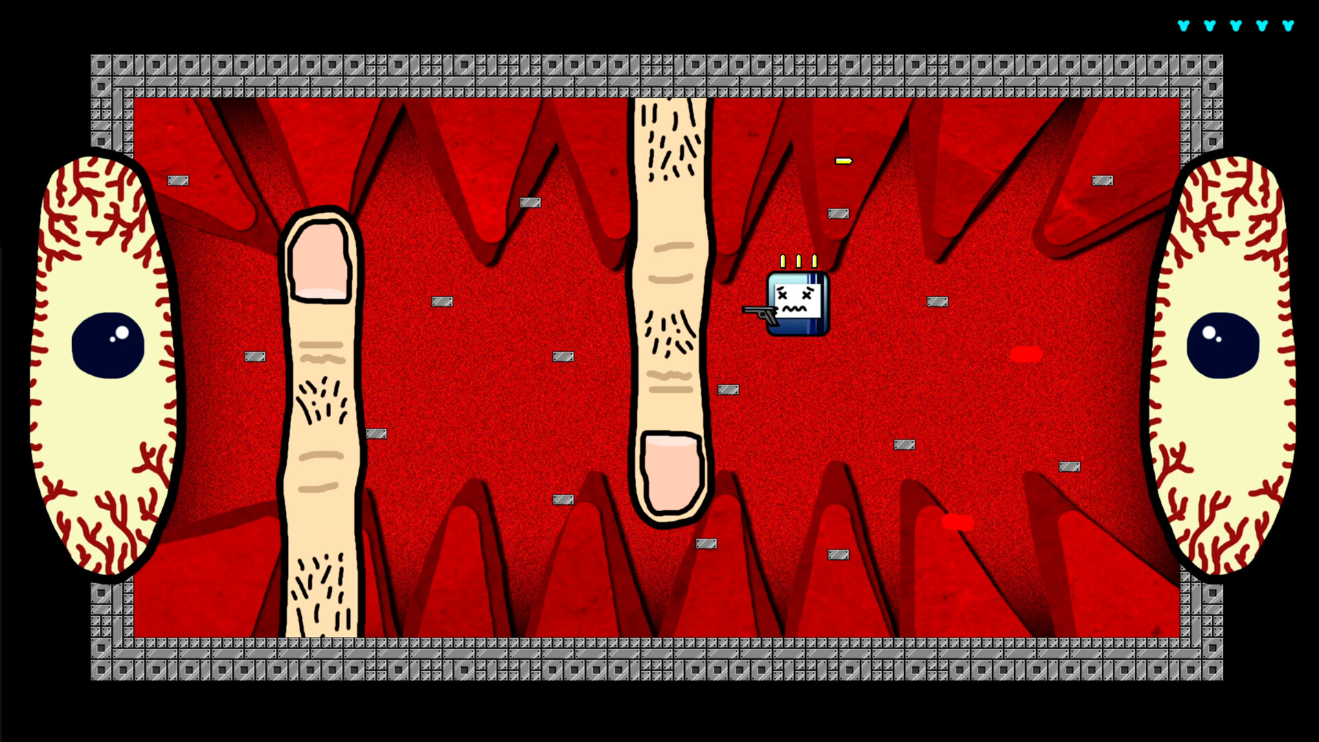 Almohadin: escape from the basement official in-game screenshot 1