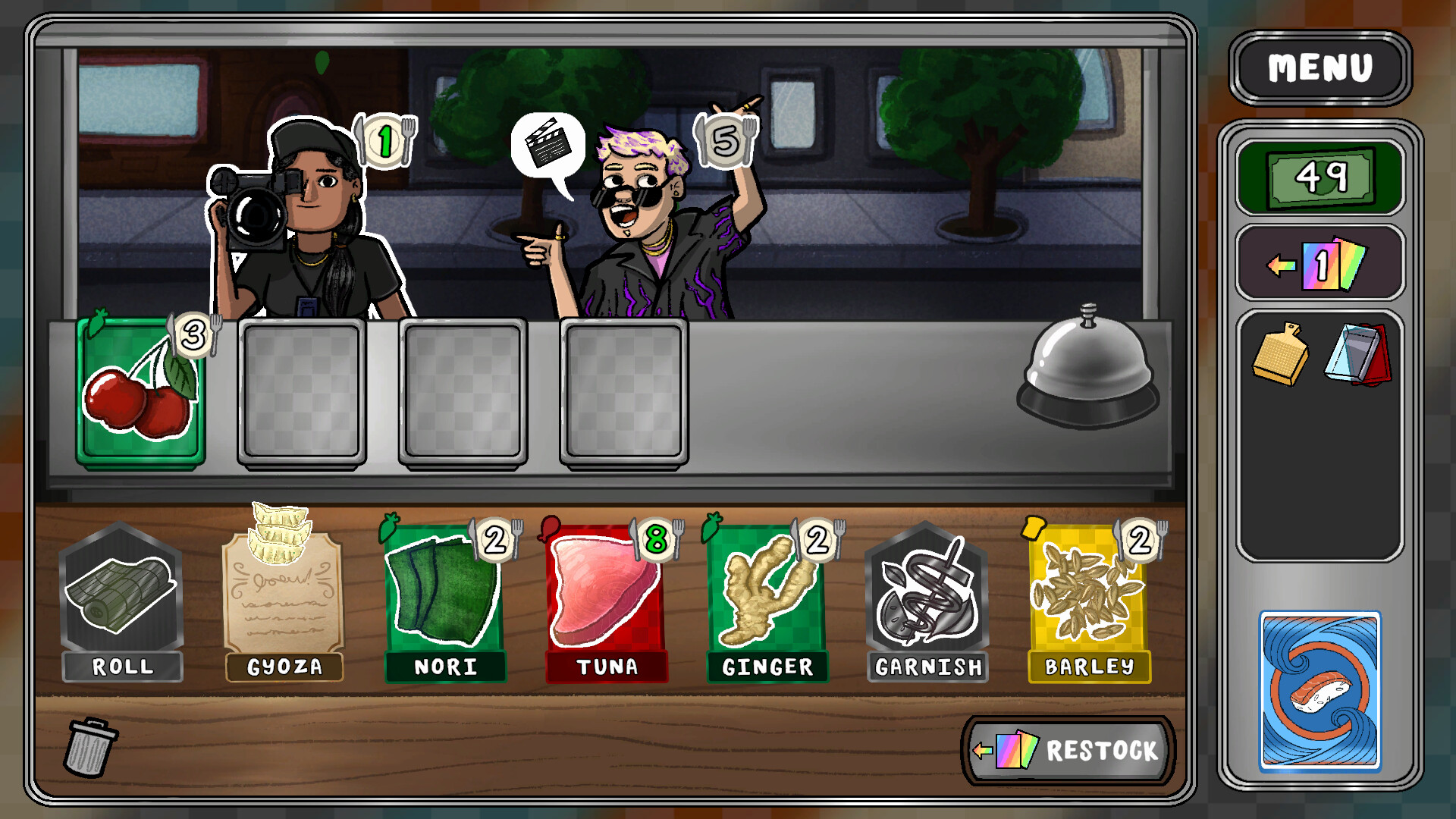 A la Card official in-game screenshot 1