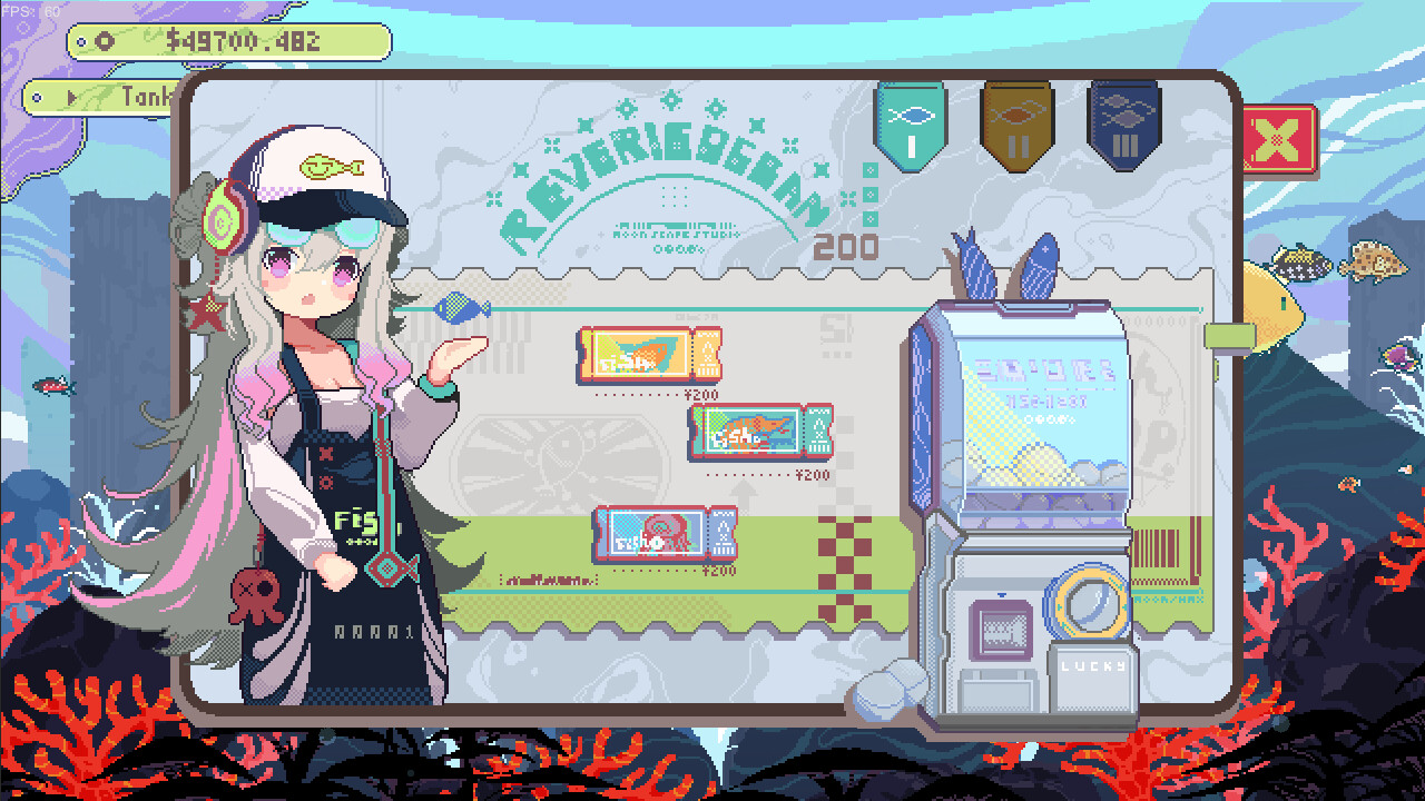 幻想鱼箱 Fantasy Aquarium official in-game screenshot 1