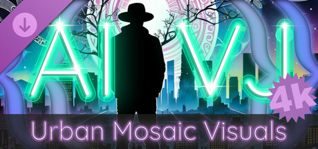 AI-VJ - Urban Mosaic 4k Visuals cover artwork